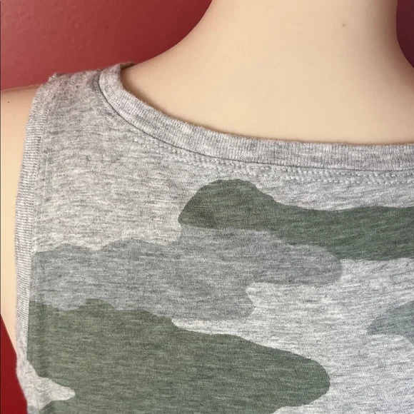 Like new Aerie Camo Tank Dress with Tie Front - Picture 8 of 15